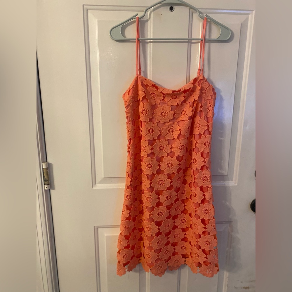 Petal & Pup Pink Floral Mini Dress - Picture 2 of 13